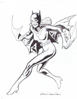 Batgirl sketch Comic Art
