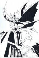 Batgirl Pinup Comic Art
