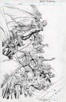 Todd McFarlane Jerome Opena | spawn issue 300 page cover | Kwan Chang